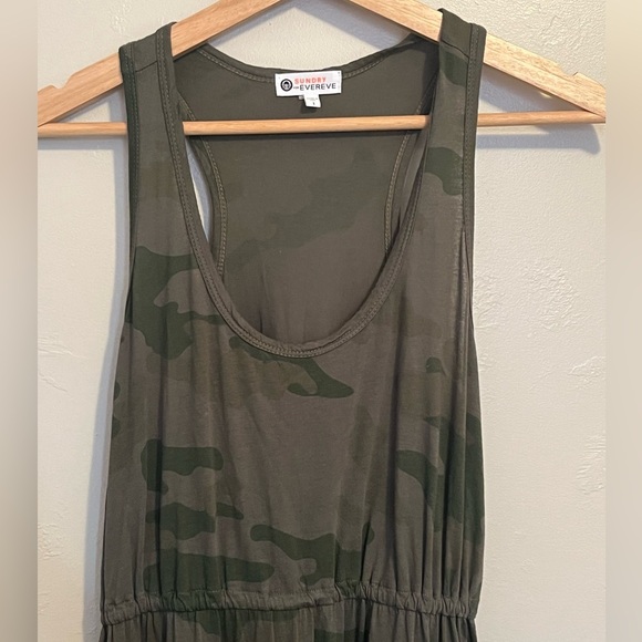Sundry for Evereve Malibu Dress in Camo Print Size 1 Small - Picture 10 of 16